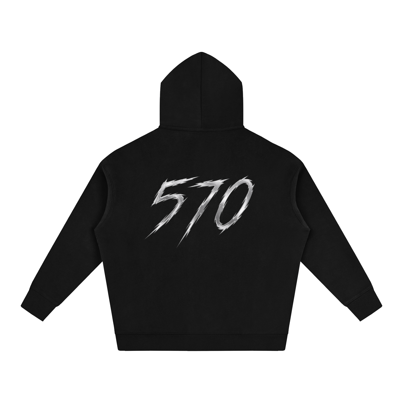 "570" Oversize Fleeced Hoodie