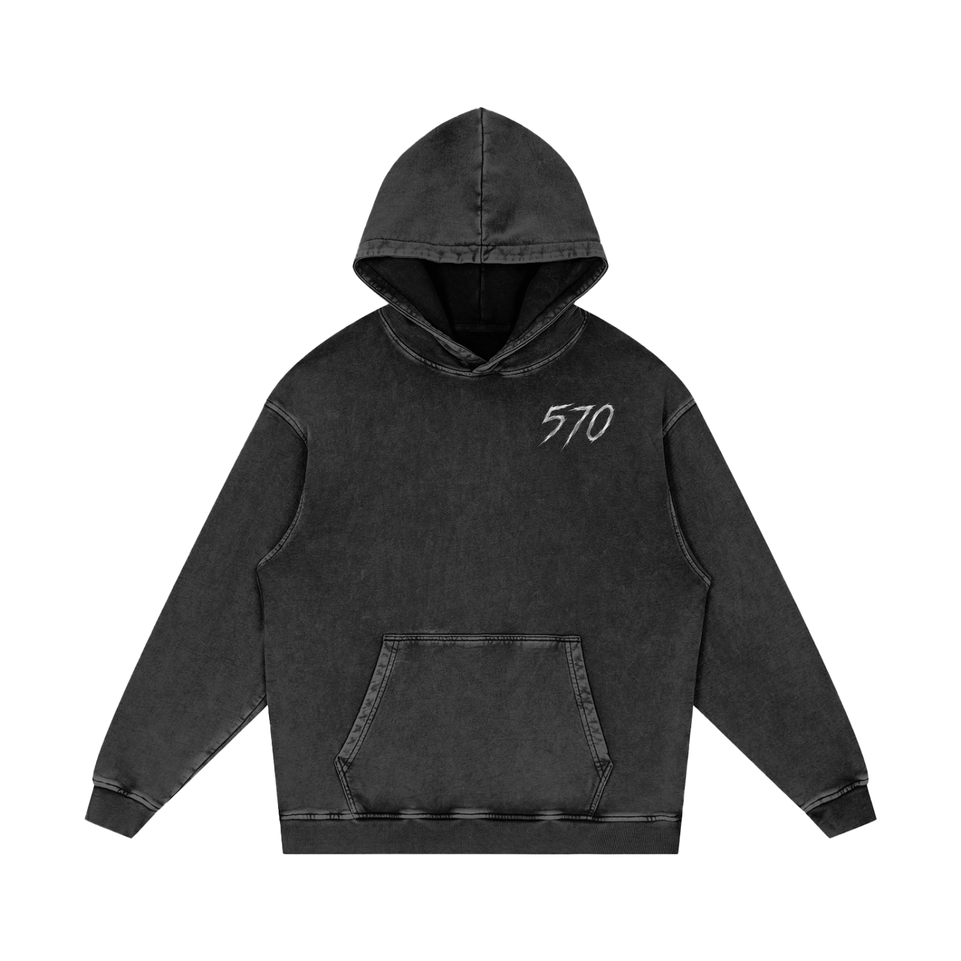 "570" Washed Hoodie