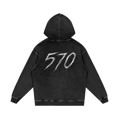 "570" Washed Hoodie